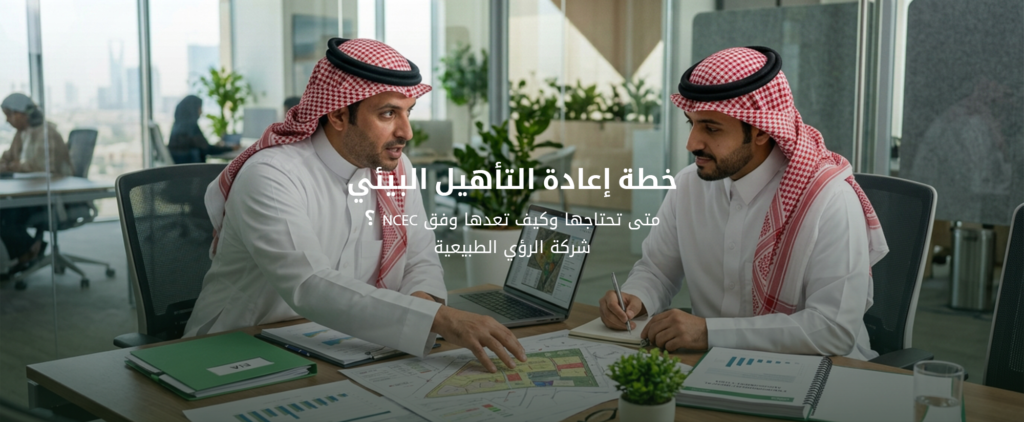 خطة إعادة التأهيل البيئي